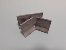 FoG Models 1/35 High Concrete wall sections #1 High Jersey barrier (4 pcs)