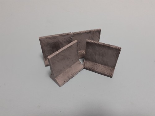 Fog models high concrete - 1/35,
