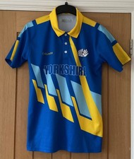 Yorkshire CCC 1993 Kukri retro one-day cricket shirt