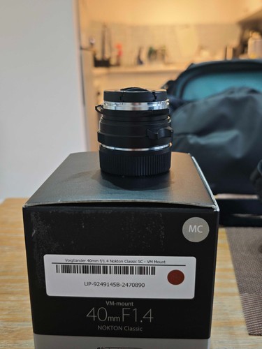 Voigtlander 40mm nokton - f1.4,