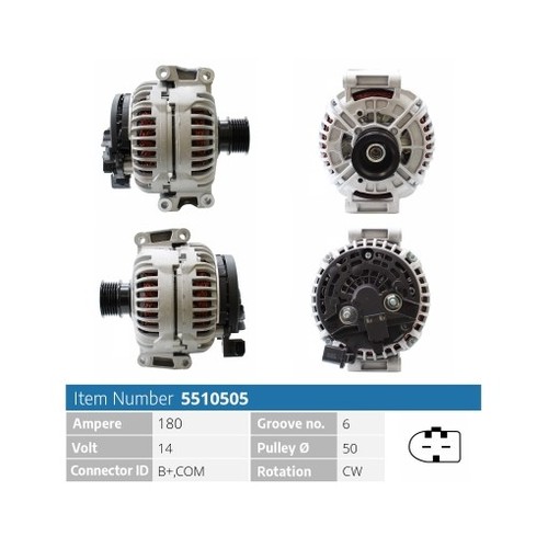 Alternator eb2028q 0124625023 - alternator,
