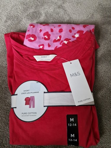 Ladies s set cropped - m&s,
