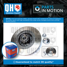 2x Brake Discs Pair Solid Rear 270mm BDC5616 Quinton Hazell Set 7701207898 New