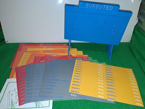Uncut rare euro subbuteo - uncut,