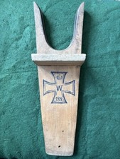WW1 German Officers Wooden Boot Jack.