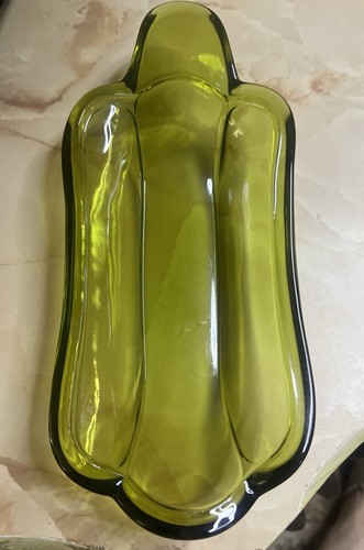 Vintage indiana glass avocado - ,