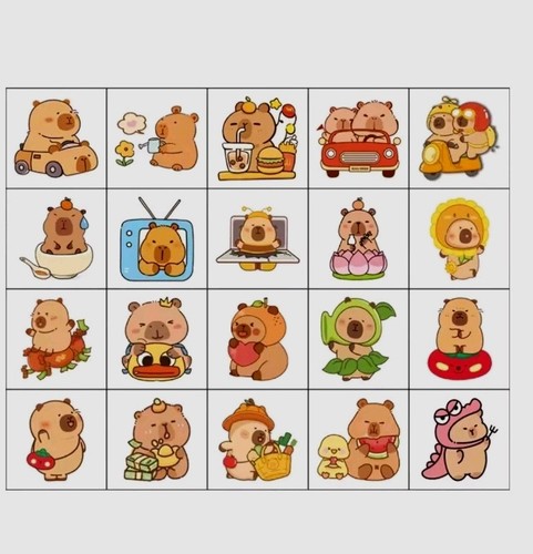Capybara tattoos birthday - capybara,