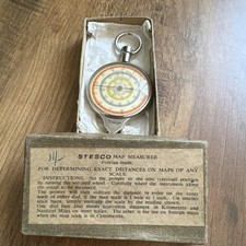 Vintage STESCO Opisometer Map
