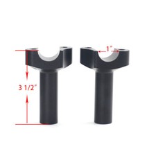 3.5" Straight Handlebar Risers