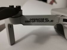 DJI Mini 2/3/3 Pro Drone Operator ID Stickers-CAA  UK 2021 Drone Laws(Pack of 4)