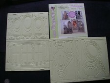 REFLECTIONS Ladies GIRLIE Keepsake GLITTER GIRLS Embossing Board PERFUME Mirror