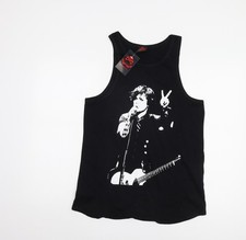 Death Kitty Unisex Black Tank