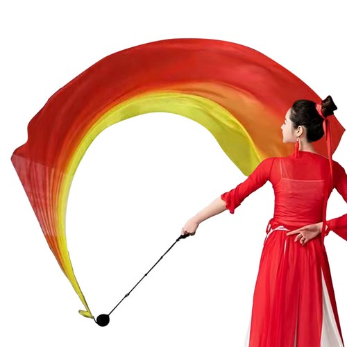 Silk veil poi - veil, dance