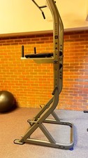Pull Up Bar Power Tower Exercise - Home Gym - Living Room - Colour grey