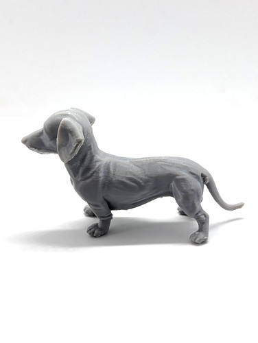 Dachshund sculpture miniature