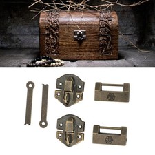 Retro Buckle Lock Zinc Alloy