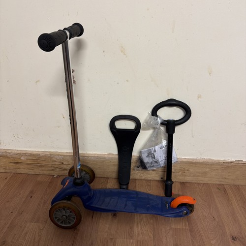 Mini micro scooter blue - scooter,