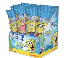 Random 3x Spongebob Pez Dispenser Gift Set- Brand New In Collectible Packaging