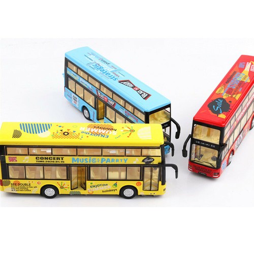 Alloy tour city bus model - 1:36,