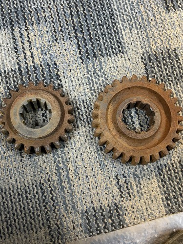 Pair vintage cast - vintage,