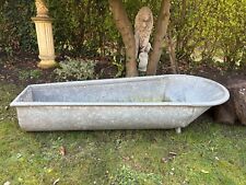 Vintage Galvanised Bath ideal
