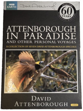 David Attenborough In Paradise and Life on Earth Celebrating 60 years 2x Box Set