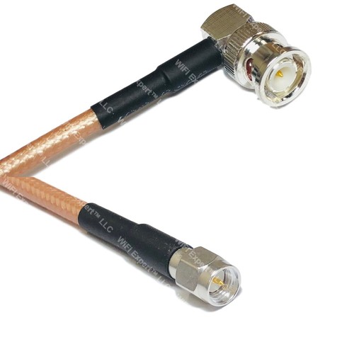 Rg400 bnc male - male, sma