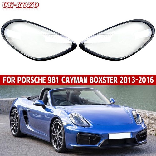 Pair front headlight lens - pair,