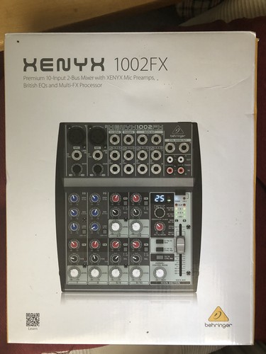 Behringer xenyx 1002fx audio - xenyx,