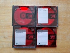 4 Used Sony 74 MD Mini Discs