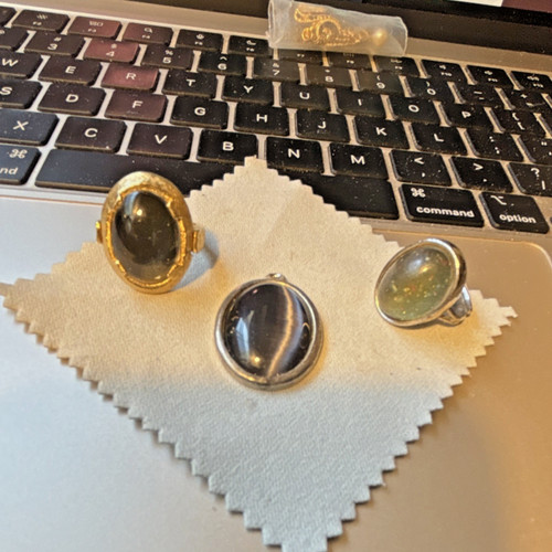 Mixed moon mood - rings, 3