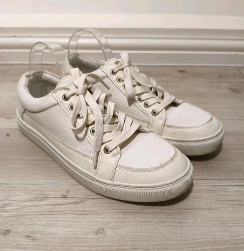Topman white trainers lace - lace, up