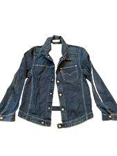 LEVI'S ENGINEERED MEN'S JEANS JACKET M MEDIUM DARK BLUE DENIM RARE
