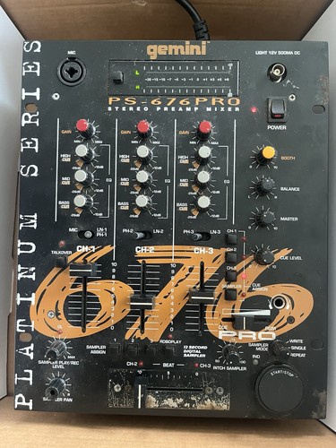 Gemini 676 pro stereo - pro,