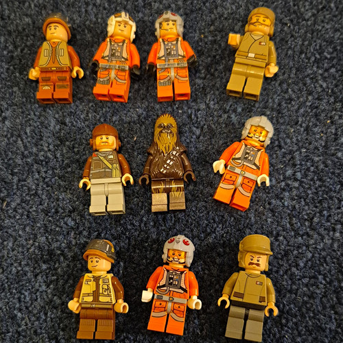 Lego star wars minifigure - star,