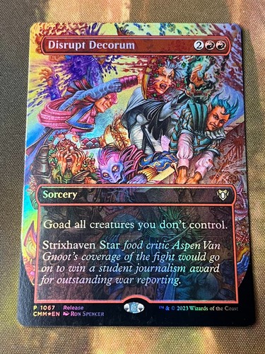 Foil borderless disrupt - 1x,