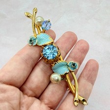 Vintage austrian blue large - vintage,