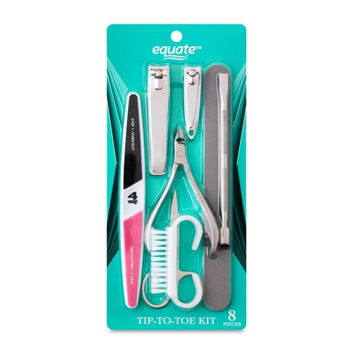 Complete pedicure set with - complete,