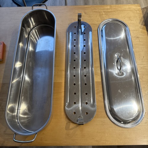 Stainless steel fish kettle - stainless,