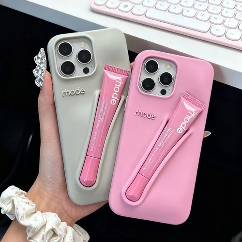 Phone rhode lip case with - lip,