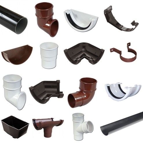 112mm half round guttering - 112mm,