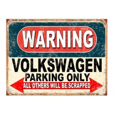 Warning VOLKSWAGEN Parking