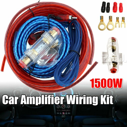 8ga 1500w car - amplifier, wiring