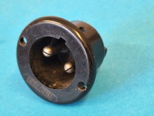 Standard Panel 2 Pin Mains Socket ~ Valve Hi-Fi , Power Amplifiers, PSUs etc.