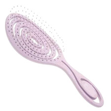CS Beauty Eco Friendly Straw Fibres Detangling Hair Brush - Pink