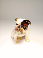 Royal Doulton Hand Painted Sitting Bulldog Figurine K1