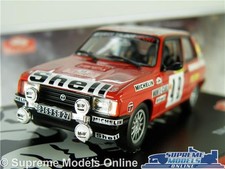 TALBOT SAMBA MODEL CAR 1984