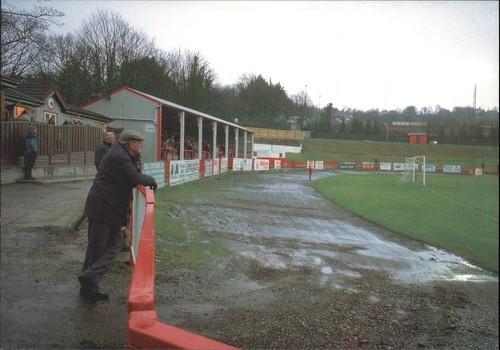 Forgotten football postcard - forgotten,