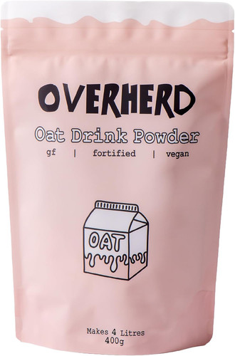 Overherd powdered oat milk - overherd,