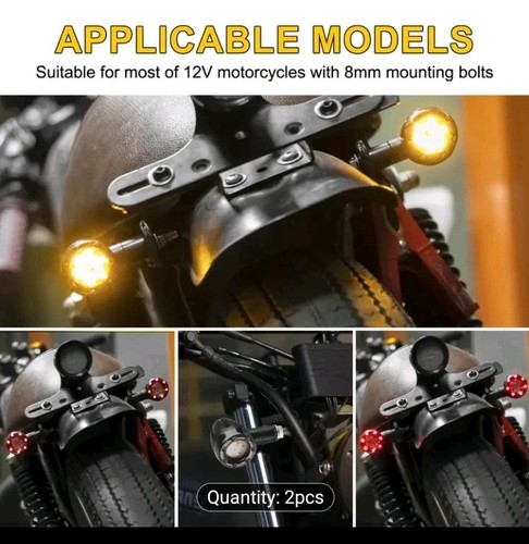 Motorcycle 3in1 led rear tail - 3in1,
